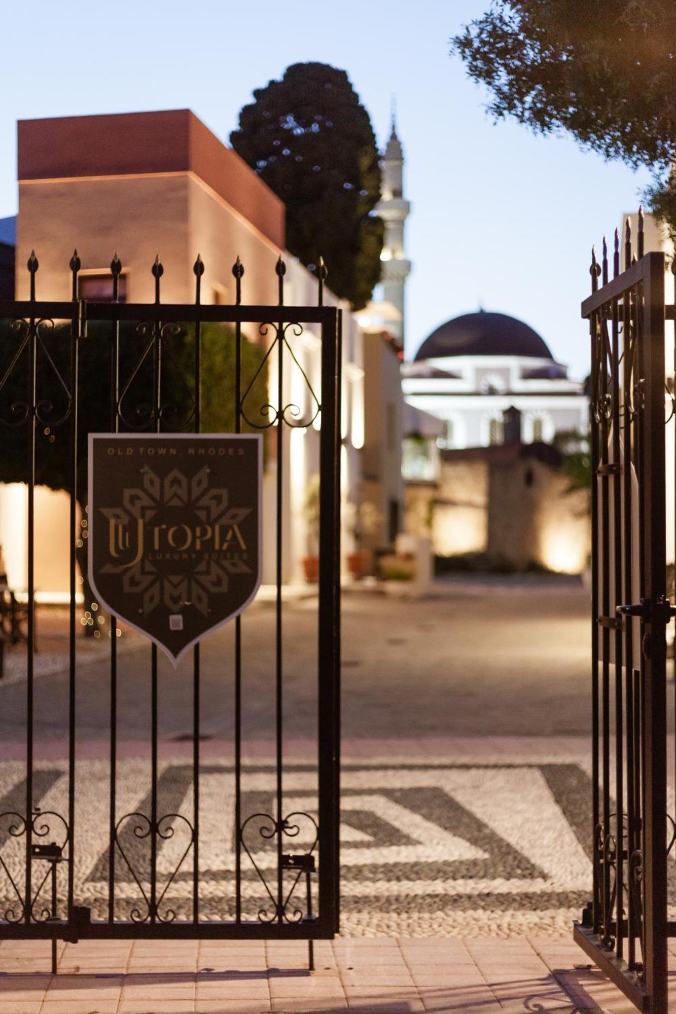 Utopia Luxury Suites - Old Town Rhodes City Dış mekan fotoğraf