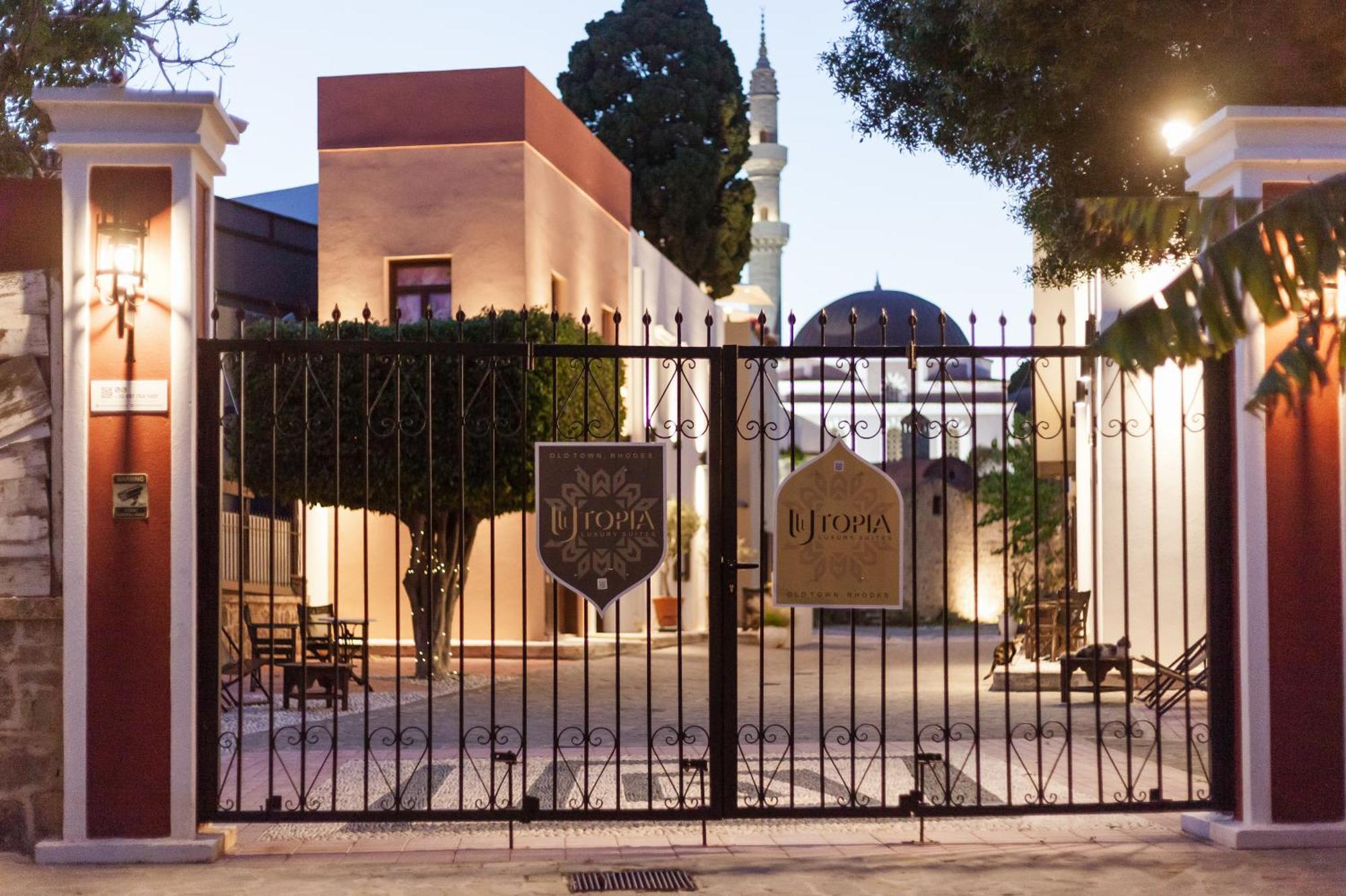 Utopia Luxury Suites - Old Town Rhodes City Dış mekan fotoğraf